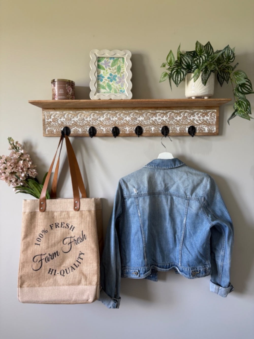 Light Wash Denim Jacket - Picture 2 of 5